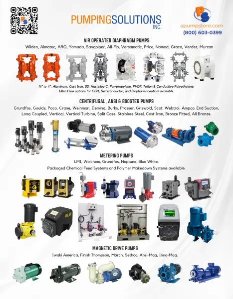 Pumping Solutions Line Card