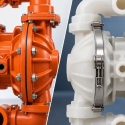 Bolted vs. Clamped AODD Pumps: What's the Difference?