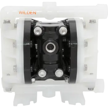 Wilden&reg; 00-10182 &frac14;" PS25 Bolted Plastic AODD Pump, Wil-Flex