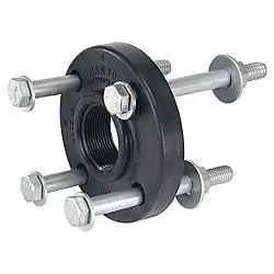 "1" Flange Kit, PP/Teflon