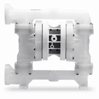 Product image of Wilden 02-12239 1" bolted polypropylene Pro-Flo AODD pump with PTFE diaphragms