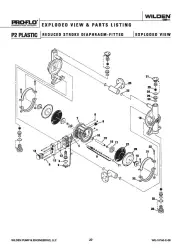 Wilden P2 Original Plastic Reduced Stroke PTFE